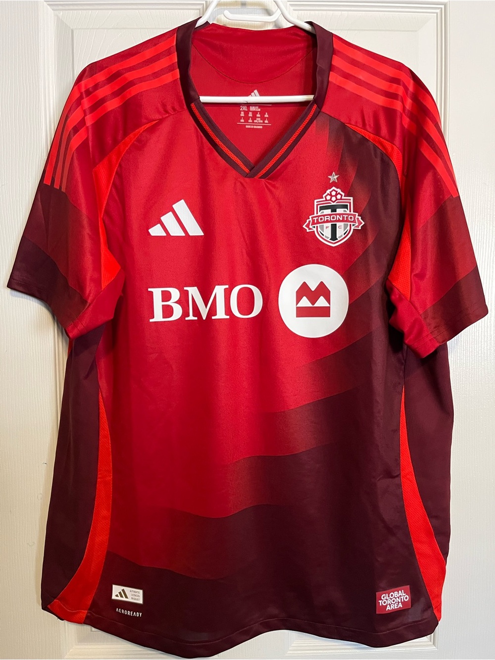 Adidas Authentic Toronto FC 2026 Jersey